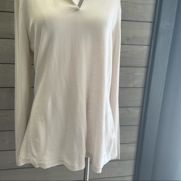 GRAN SASSO Ivory Light Sweater - Picture 4 of 11